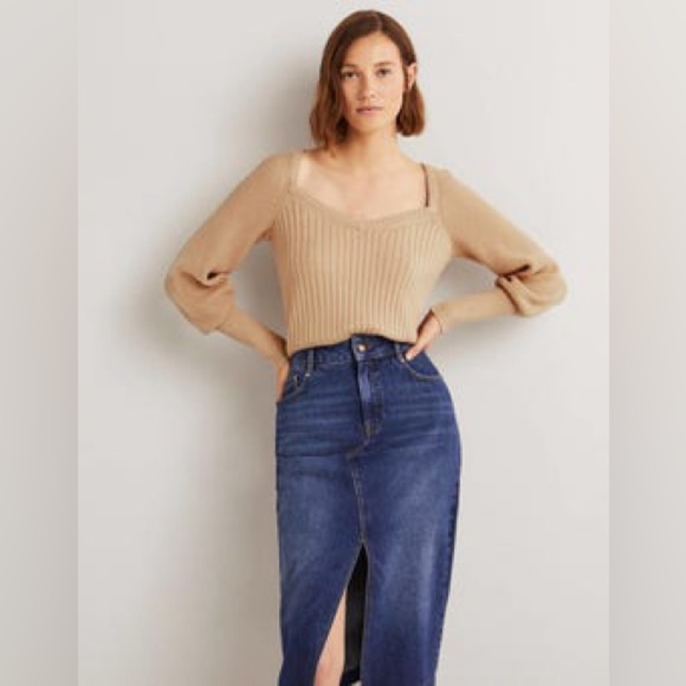 Boden sweetheart neckline  sweater